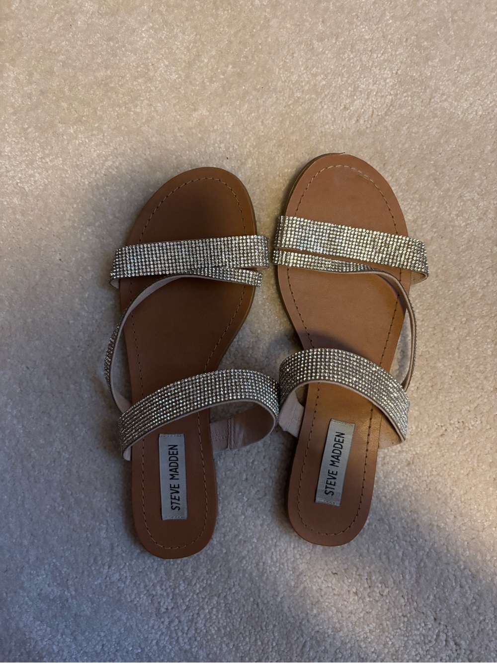 Steve Madden Rhinestone Sandals